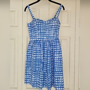 Lily Pulitzer Blue fit and flare dress size 4